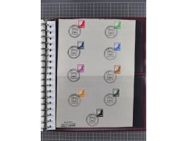 1933/45, Propaganda Album mit 52 Gedenkblättern, mit vielen besseren und großformatigen Stücken, insgesamt gute Erhaltung (4 