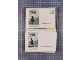 1910/45, Deutsche und internationale Flugpost, 2 Alben mit 430 Briefen, Karten, GZ, Ansichtskarten, dabei Deutsches Reich mit