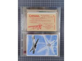 1910/45, Deutsche und internationale Flugpost, 2 Alben mit 430 Briefen, Karten, GZ, Ansichtskarten, dabei Deutsches Reich mit