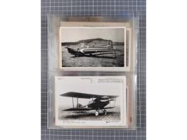 1910/45, Deutsche und internationale Flugpost, 2 Alben mit 430 Briefen, Karten, GZ, Ansichtskarten, dabei Deutsches Reich mit