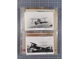 1910/45, Deutsche und internationale Flugpost, 2 Alben mit 430 Briefen, Karten, GZ, Ansichtskarten, dabei Deutsches Reich mit