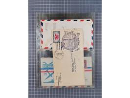 1910/45, Deutsche und internationale Flugpost, 2 Alben mit 430 Briefen, Karten, GZ, Ansichtskarten, dabei Deutsches Reich mit