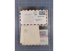 1910/45, Deutsche und internationale Flugpost, 2 Alben mit 430 Briefen, Karten, GZ, Ansichtskarten, dabei Deutsches Reich mit