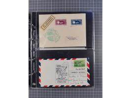 1933/45, 27 Belege (8 x DR, 1 x Belgien. 2 x Italien, 5 x Kanada, 2 x USA, 1 x Kuba, 8 x Niederlande) dazu noch 2 Anschreiben