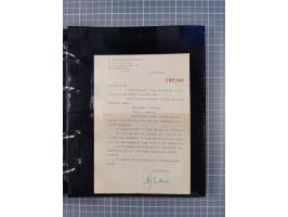 1933/45, 27 Belege (8 x DR, 1 x Belgien. 2 x Italien, 5 x Kanada, 2 x USA, 1 x Kuba, 8 x Niederlande) dazu noch 2 Anschreiben