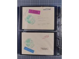 1933/45, 27 Belege (8 x DR, 1 x Belgien. 2 x Italien, 5 x Kanada, 2 x USA, 1 x Kuba, 8 x Niederlande) dazu noch 2 Anschreiben