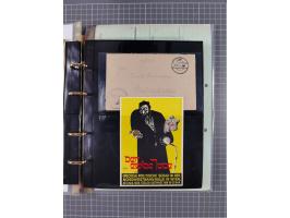 1933/45, Dokumentation zum Thema: Hitlers verbrecherische SS und seine SA", insgesamt 55 Belegstücke (33 x SS) mit besseren P