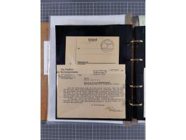 1933/45, Dokumentation zum Thema: Hitlers verbrecherische SS und seine SA", insgesamt 55 Belegstücke (33 x SS) mit besseren P