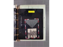 1933/45, Dokumentation zum Thema: Hitlers verbrecherische SS und seine SA", insgesamt 55 Belegstücke (33 x SS) mit besseren P