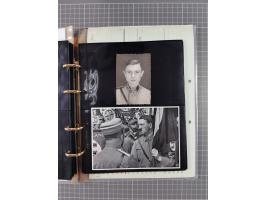 1933/45, Dokumentation zum Thema: Hitlers verbrecherische SS und seine SA", insgesamt 55 Belegstücke (33 x SS) mit besseren P