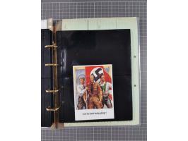 1933/45, Dokumentation zum Thema: Hitlers verbrecherische SS und seine SA", insgesamt 55 Belegstücke (33 x SS) mit besseren P