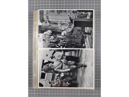 1933/45, Propaganda, 2 Alben mit 310 Belegen, alle zum Thema: A. Hitler, das Gesicht des Hauptkriegsverbrechers-verantwortlic