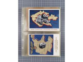 1933/45, Propaganda, 2 Alben mit 310 Belegen, alle zum Thema: A. Hitler, das Gesicht des Hauptkriegsverbrechers-verantwortlic