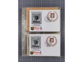 1933/45, Propaganda, 2 Alben mit 310 Belegen, alle zum Thema: A. Hitler, das Gesicht des Hauptkriegsverbrechers-verantwortlic