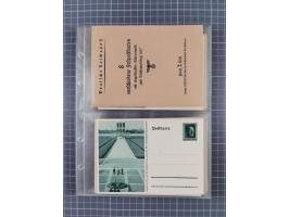 1933/45, Propaganda, 2 Alben mit 310 Belegen, alle zum Thema: A. Hitler, das Gesicht des Hauptkriegsverbrechers-verantwortlic