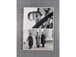 1933/45, Propaganda, 2 Alben mit 310 Belegen, alle zum Thema: A. Hitler, das Gesicht des Hauptkriegsverbrechers-verantwortlic