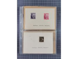 1933/45, Propaganda, 2 Alben mit 310 Belegen, alle zum Thema: A. Hitler, das Gesicht des Hauptkriegsverbrechers-verantwortlic