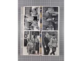 1933/45, Propaganda, 2 Alben mit 310 Belegen, alle zum Thema: A. Hitler, das Gesicht des Hauptkriegsverbrechers-verantwortlic