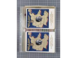 1933/45, Propaganda, 2 Alben mit 310 Belegen, alle zum Thema: A. Hitler, das Gesicht des Hauptkriegsverbrechers-verantwortlic