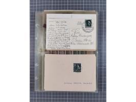 1933/45, Propaganda, 2 Alben mit 310 Belegen, alle zum Thema: A. Hitler, das Gesicht des Hauptkriegsverbrechers-verantwortlic