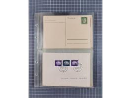 1933/45, Propaganda, 2 Alben mit 310 Belegen, alle zum Thema: A. Hitler, das Gesicht des Hauptkriegsverbrechers-verantwortlic