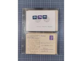 1933/45, Propaganda, 2 Alben mit 310 Belegen, alle zum Thema: A. Hitler, das Gesicht des Hauptkriegsverbrechers-verantwortlic