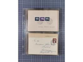 1933/45, Propaganda, 2 Alben mit 310 Belegen, alle zum Thema: A. Hitler, das Gesicht des Hauptkriegsverbrechers-verantwortlic