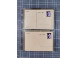 1933/45, Propaganda, 2 Alben mit 310 Belegen, alle zum Thema: A. Hitler, das Gesicht des Hauptkriegsverbrechers-verantwortlic