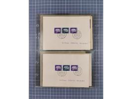 1933/45, Propaganda, 2 Alben mit 310 Belegen, alle zum Thema: A. Hitler, das Gesicht des Hauptkriegsverbrechers-verantwortlic