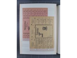 1933/45, Propaganda, 2 Alben mit 310 Belegen, alle zum Thema: A. Hitler, das Gesicht des Hauptkriegsverbrechers-verantwortlic