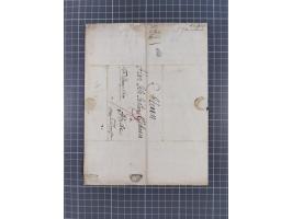 1734/1872, Norddeutsche Staaten, rund 30 Belege, dabei diverse Stempel, Auslandspost, kleiner "DE HAMBURG", etc.