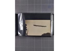 1907/38, Album 100 Zeppelin-Ansichtskarten, dabei 64 Karten bis 1914 (52 AK Deutsches Reich) mit vielen seltenen Ansichten, m
