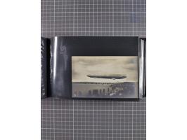 1907/38, Album 100 Zeppelin-Ansichtskarten, dabei 64 Karten bis 1914 (52 AK Deutsches Reich) mit vielen seltenen Ansichten, m