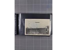 1907/38, Album 100 Zeppelin-Ansichtskarten, dabei 64 Karten bis 1914 (52 AK Deutsches Reich) mit vielen seltenen Ansichten, m