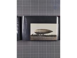 1907/38, Album 100 Zeppelin-Ansichtskarten, dabei 64 Karten bis 1914 (52 AK Deutsches Reich) mit vielen seltenen Ansichten, m