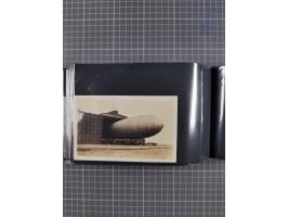 1907/38, Album 100 Zeppelin-Ansichtskarten, dabei 64 Karten bis 1914 (52 AK Deutsches Reich) mit vielen seltenen Ansichten, m