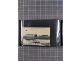 1907/38, Album 100 Zeppelin-Ansichtskarten, dabei 64 Karten bis 1914 (52 AK Deutsches Reich) mit vielen seltenen Ansichten, m