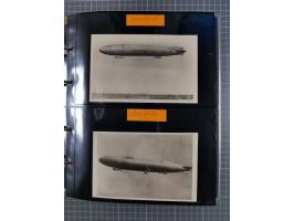1908/39, umfangreiche Sammlung von 234 Belegen, viel Deutsches Reich (126 St.) mit Zeppelinbriefen/ Karten, Zeppelin-Ansichts