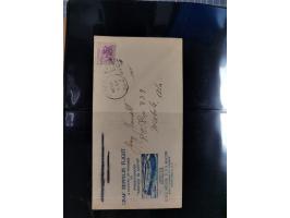 1908/39, umfangreiche Sammlung von 234 Belegen, viel Deutsches Reich (126 St.) mit Zeppelinbriefen/ Karten, Zeppelin-Ansichts