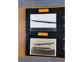 1908/39, umfangreiche Sammlung von 234 Belegen, viel Deutsches Reich (126 St.) mit Zeppelinbriefen/ Karten, Zeppelin-Ansichts