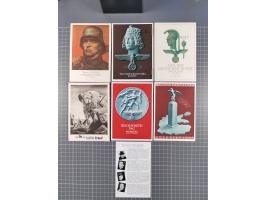 1936/43 (ca.), 20 Propaganda-bzw. Kriegskarten