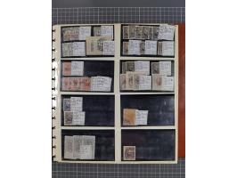 1900/39, Lagerbuch mit meist ungebrauchten/postfrischen Marken auf Steckkarten von D. Kolonien, Besetzung I. WK, Abstimmungsg