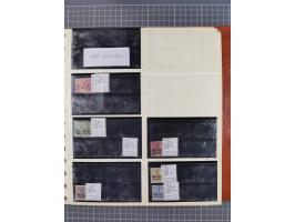 1900/39, Lagerbuch mit meist ungebrauchten/postfrischen Marken auf Steckkarten von D. Kolonien, Besetzung I. WK, Abstimmungsg