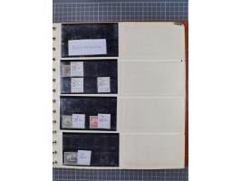 1900/39, Lagerbuch mit meist ungebrauchten/postfrischen Marken auf Steckkarten von D. Kolonien, Besetzung I. WK, Abstimmungsg