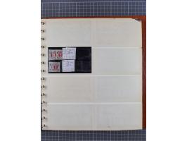 1900/39, Lagerbuch mit meist ungebrauchten/postfrischen Marken auf Steckkarten von D. Kolonien, Besetzung I. WK, Abstimmungsg