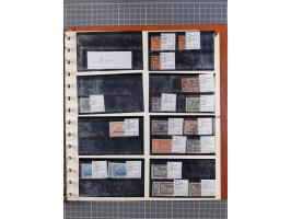 1900/39, Lagerbuch mit meist ungebrauchten/postfrischen Marken auf Steckkarten von D. Kolonien, Besetzung I. WK, Abstimmungsg