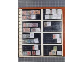 1900/39, Lagerbuch mit meist ungebrauchten/postfrischen Marken auf Steckkarten von D. Kolonien, Besetzung I. WK, Abstimmungsg