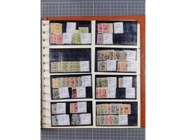 1900/39, Lagerbuch mit meist ungebrauchten/postfrischen Marken auf Steckkarten von D. Kolonien, Besetzung I. WK, Abstimmungsg