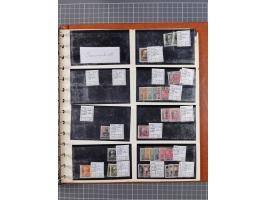 1900/39, Lagerbuch mit meist ungebrauchten/postfrischen Marken auf Steckkarten von D. Kolonien, Besetzung I. WK, Abstimmungsg