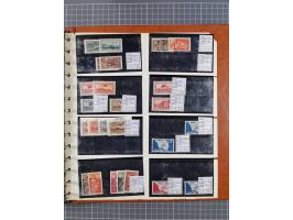 1900/39, Lagerbuch mit meist ungebrauchten/postfrischen Marken auf Steckkarten von D. Kolonien, Besetzung I. WK, Abstimmungsg